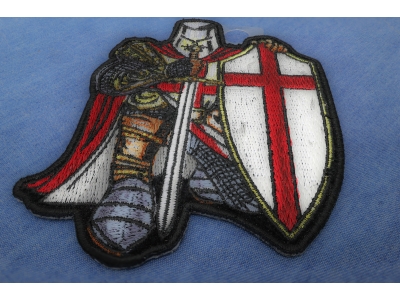Crusader Knight Patch Small | Embroidered Patches