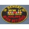 In Memory Of World War 2 Round Patch | US Military Veteran Patches In Memory Of World War 2 Round Patch diagonal view
