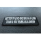 Better To Live On Day As A Lion Than A 100 Years As A Sheep Patch | Embroidered Patches Better To Live On Day As A Lion Than A 100 Years As A Sheep Iron on Morale Patch diagonal view