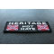 Heritage Not Hate Rebel Flag Patch diagonal view