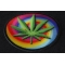 Sweet Leaf Marijuana Novelty Iron on Patch diagonal view