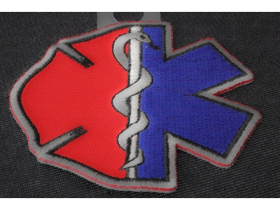 Firefighter EMT Emblems Patch | Embroidered EMT Patches