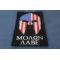 Molon Labe Spartan Patch With US Flag | Embroidered Patches Molon Labe Spartan Patch With US Flag diagonal view