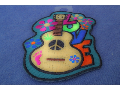 Love Guitar Cute Patch