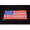 US Flag Patch Black Border 2 Inch US Flag Patch Black Border 2 Inch diagonal view