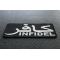 Infidel Patch White With Arabic Infidel Patch diagonal view