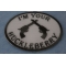 I'm Your Huckleberry Pistols Iron on Novelty Patch diagonal view