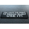 You Have The Right To Remain Silent Use It Patch You Have The Right To Remain Silent Use It Iron on Patch diagonal view