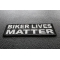 Biker Lives Matter Patch Biker Lives Matter Patch diagonal view