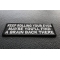 Keep Rolling Your Eyes Maybe You'll Find A Brain Back There Patch Keep Rolling Your Eyes Maybe You'll Find A Brain Back There Funny Iron on Patch diagonal view