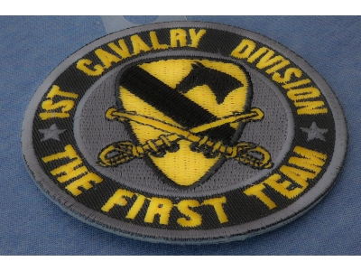 1st Cavalry Division Patch The First Team