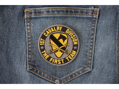 1st Cavalry Division Patch The First Team