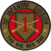 1st Infantry Division Patch The Big Red One