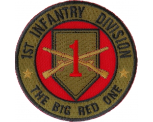 1st Infantry Division Patch The Big Red One