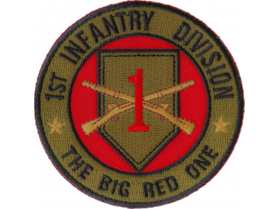 1st Infantry Division Patch The Big Red One