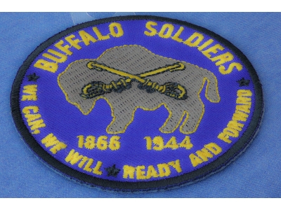 Buffalo Soldiers Patch We Can We Will Read And Forward
