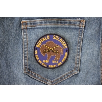 Buffalo Soldiers Patch We Can We Will Read And Forward