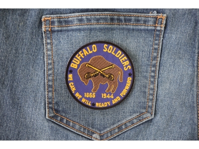 Buffalo Soldiers Patch We Can We Will Read And Forward