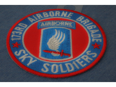173rd Airborne Brigade Patch Sky Soldiers