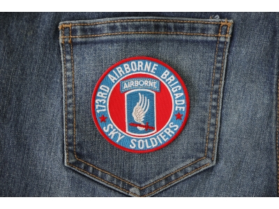 173rd Airborne Brigade Patch Sky Soldiers