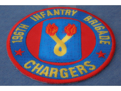 196th Infantry Brigade Patch Chargers
