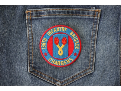196th Infantry Brigade Patch Chargers
