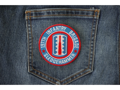 197th Infantry Brigade Patch Sledgehammer
