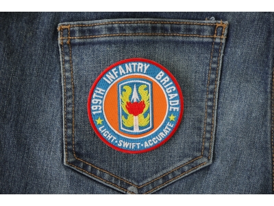 199th Infantry Brigade Patch Light Swift Accurate