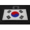 Korean Flag Patch Korean Flag Patch diagonal view