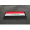 Iraq Flag Patch diagonal view