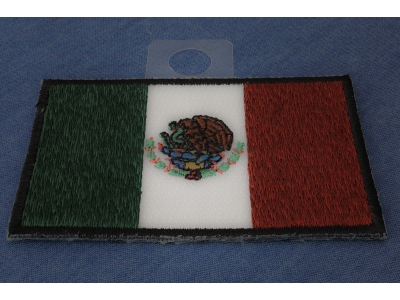 Subdued Mexico Flag Patch