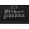 Biker Grandma Patch In Old English Biker Grandma Patch diagonal view