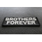 Brothers Forever Patch diagonal view