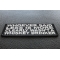 Whoever Said Less Is More Clearly Wasn't A Whiskey Drinker Funny Iron on Patch diagonal view