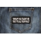 Therapy Has Taught Me That It's All Your Fault Patch Therapy Has Taught Me That It's All Your Fault Funny Iron on Patch shown on jeans