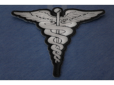 Medic Symbol Patch BW