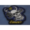 Cancer Skull Zodiac Sign Patch Cancer Skull Zodiac Sign Patch diagonal view