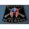 Blessed Are The Veterans American Flag Spartan Patch Blessed Are The Veterans American Flag Spartan Patch diagonal view