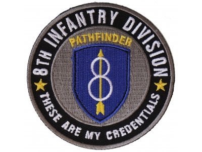 8th Infantry Division Pathfinder Patch
