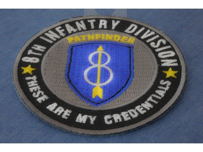8th Infantry Division Pathfinder Patch