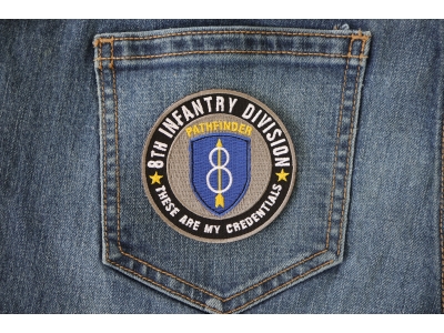 8th Infantry Division Pathfinder Patch