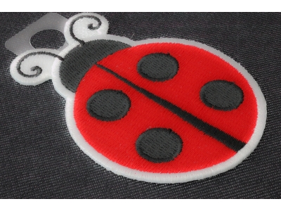 Lady Bug Iron On Patch