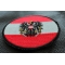 Austrian Flag Patch diagonal view