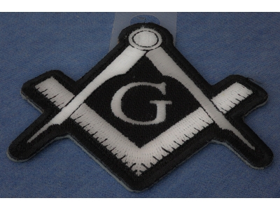 Mason Sign White Patch