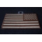 Brown Subdued American REVERSED Flag Patch Brown Subdued American REVERSED Flag Patch diagonal view