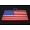 American Flag Patch with Black Borders American Flag Patch with Black Borders diagonal view