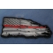 Thin Red Line American Tattered Flag Patch Thin Red Line American Tattered Flag Patch diagonal view