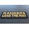 Rangers Lead The Way Patch diagonal view
