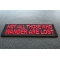 Not All Those Who Wander Are Lost Red Patch Not All Those Who Wander Are Lost Patch diagonal view