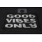 Good Vibes Only Patch Good Vibes Only Iron on Morale Patch diagonal view